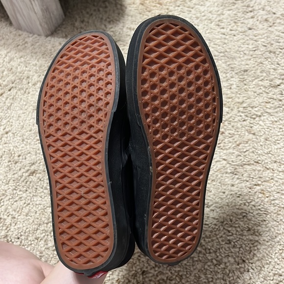 Black Slip On Vans - Picture 2 of 4